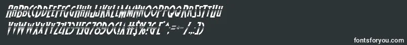 Wolfsbane2halfital Font – White Fonts