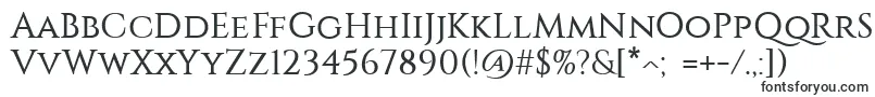 Constantine-fontti – Serifeillä varustetut fontit