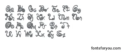 Spurlycurly Font