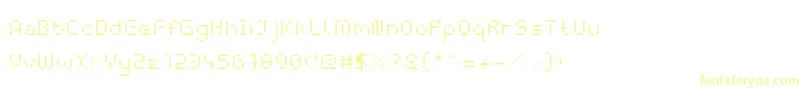 WebpixelBitmapLight Font – Yellow Fonts