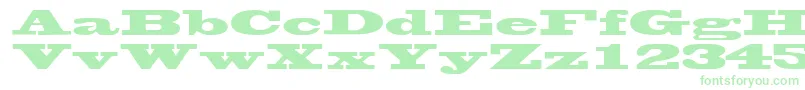 WantedsskRegular Font – Green Fonts