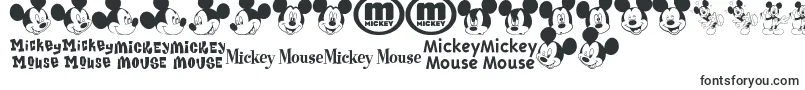 Czcionka MickeyMTfb – czcionki dla Maca