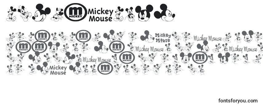MickeyMTfb -fontin tarkastelu