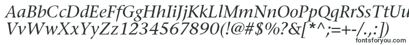 SonetserifItalic Font – Sharp Fonts