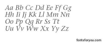 Обзор шрифта SonetserifItalic