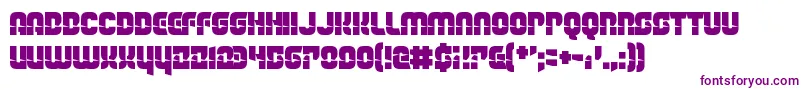TheLightBrigade Font – Purple Fonts on White Background