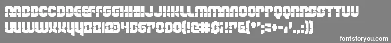 TheLightBrigade Font – White Fonts on Gray Background