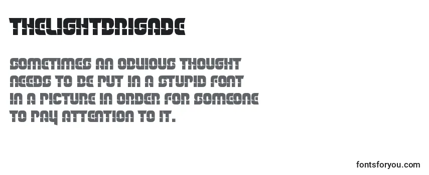 TheLightBrigade Font