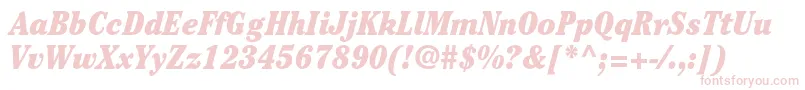 CheltenhamstdUltracondit Font – Pink Fonts