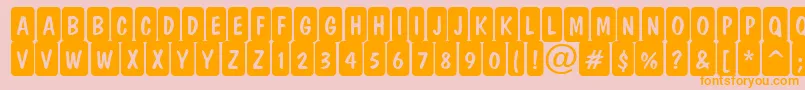 Más sobre la fuente DominottlcmrndcrnRegular fuente DominottlcmrndcrnRegular – Fuentes Naranjas Sobre Fondo Rosa
