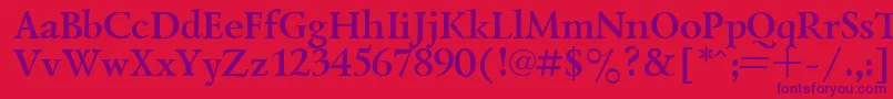 Подробнее о шрифте LazurskyBold.001.001 Шрифт LazurskyBold.001.001 – фиолетовые шрифты на красном фоне