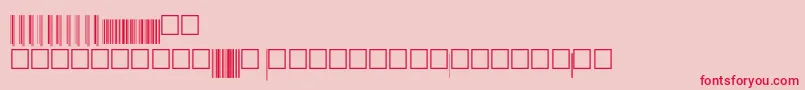 fuente V200018 – Fuentes Rojas Sobre Fondo Rosa