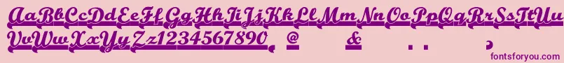 More about Teamspiritnf Font Teamspiritnf Font – Purple Fonts on Pink Background