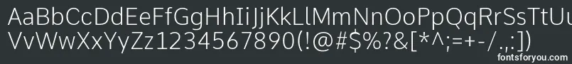 CommeExtralight Font – White Fonts