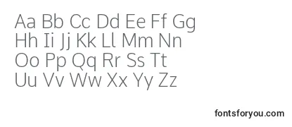 CommeExtralight Font