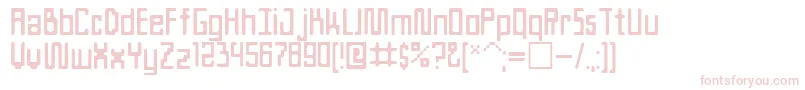 フォントAteam – ピンクのフォント