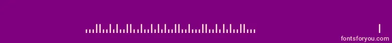 Usps Font – Pink Fonts on Purple Background