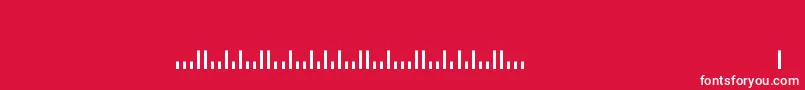 Usps Font – White Fonts on Red Background