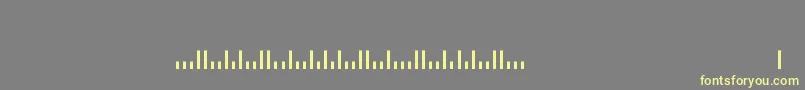 Usps Font – Yellow Fonts on Gray Background