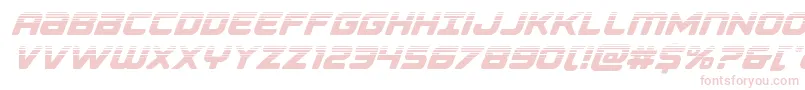 Falconpunchhalf-fontti – vaaleanpunaiset fontit