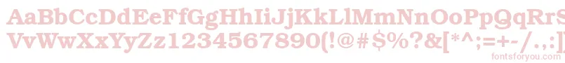 Bkm75C Font – Pink Fonts on White Background