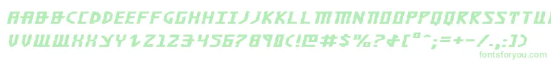 Khazadei Font – Green Fonts on White Background