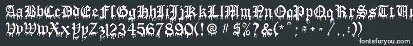 BloodOfDracula Font – White Fonts