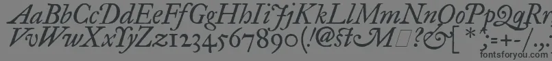 Fegpit2 Font – Black Fonts on Gray Background
