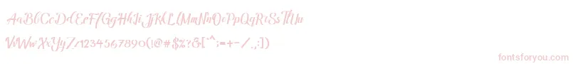 Amandella Font – Pink Fonts