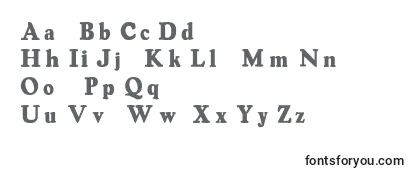 Oswaldgrey Font
