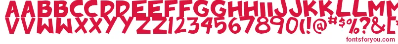 Badankadonk Font – Red Fonts