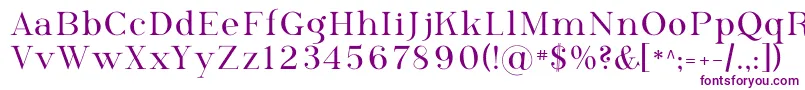 PhosphorusSelenide Font – Purple Fonts on White Background