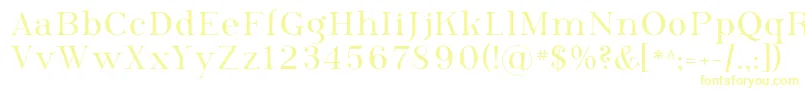 PhosphorusSelenide Font – Yellow Fonts on White Background