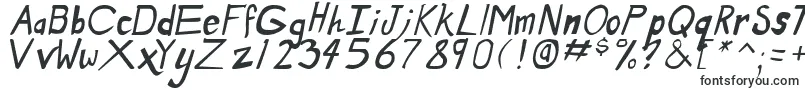 Шрифт DirtyDuoItalic – компьютерные шрифты
