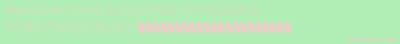 Toxicwaste Font – Pink Fonts on Green Background