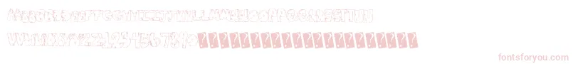 Toxicwaste Font – Pink Fonts on White Background