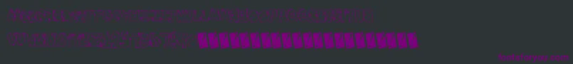 Toxicwaste Font – Purple Fonts on Black Background