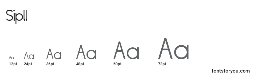 Sipll Font Sizes