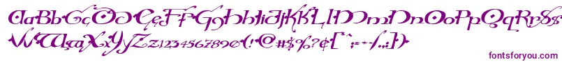 Hollyjinglesolidexpandital Font – Purple Fonts