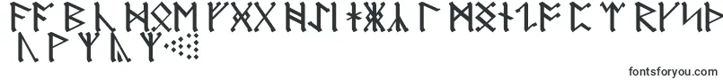Шрифт RuneA – большие шрифты
