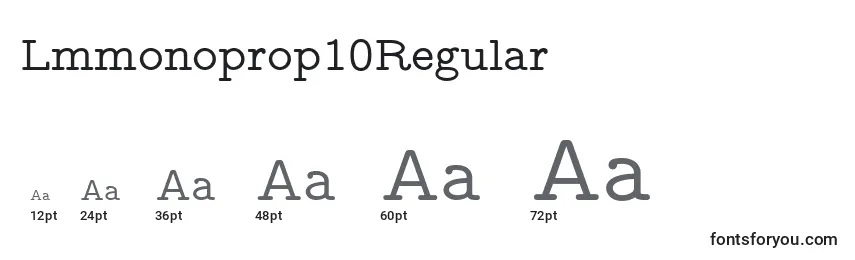 Lmmonoprop10Regular Font Sizes
