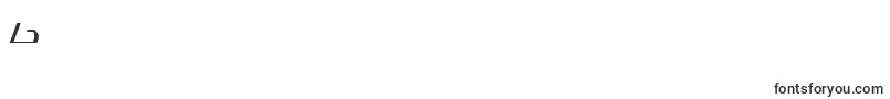 JumptroopsLightItalic Font – Fonts for Digit 6