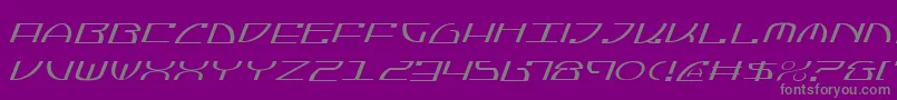 More about JumptroopsLightItalic Font JumptroopsLightItalic Font – Gray Fonts on Purple Background