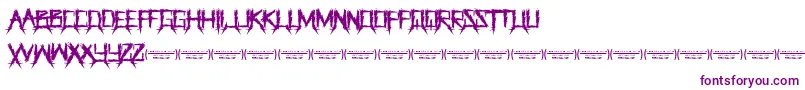 fuente ThegrinderRegular – Fuentes Moradas