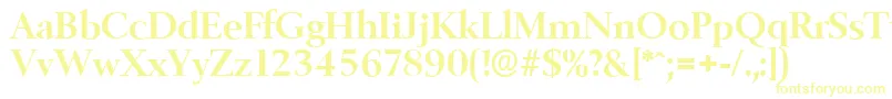 BelfastserialBold Font – Yellow Fonts