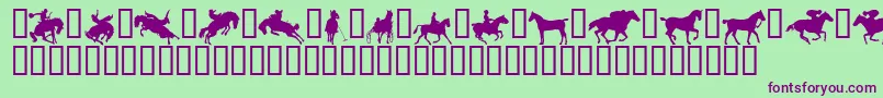 More about Yeehaw Font Yeehaw Font – Purple Fonts on Green Background
