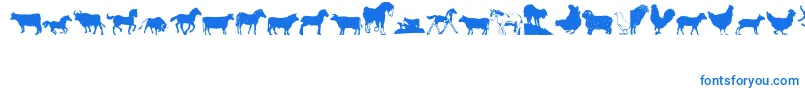 Barnyrd1 Font – Blue Fonts
