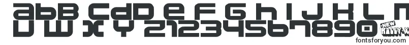Шрифт Namco – научно-фантастические шрифты