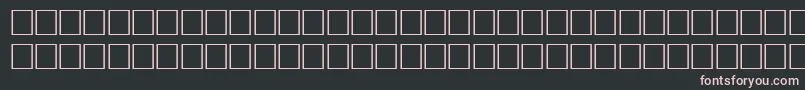 BodonicyrillicfwfBoldItalic Font – Pink Fonts on Black Background