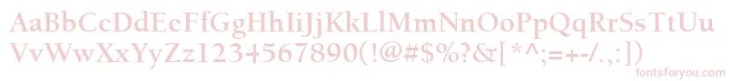 ItcBerkeleyOldstyleLtBold Font – Pink Fonts